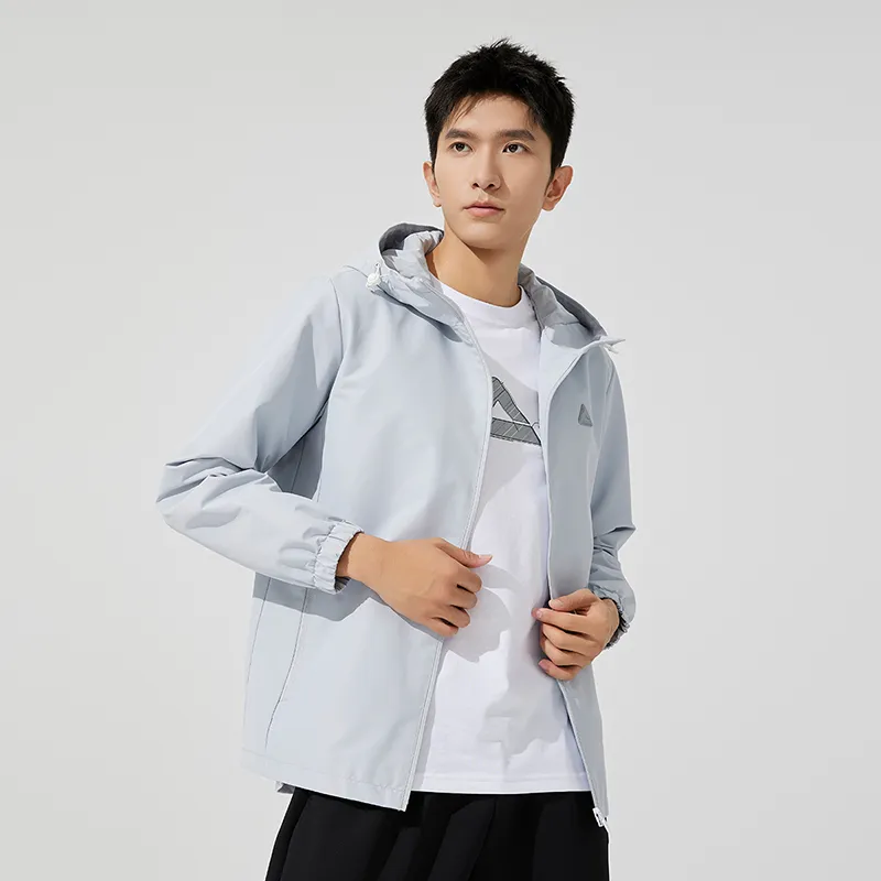 PEAK Jackets Men Silver Gray-6