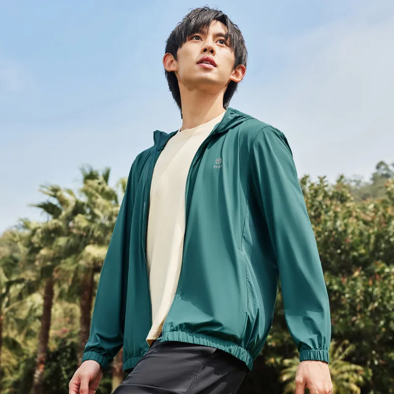 PEAK Sun Protection Clothing Men Light Lake Green-5