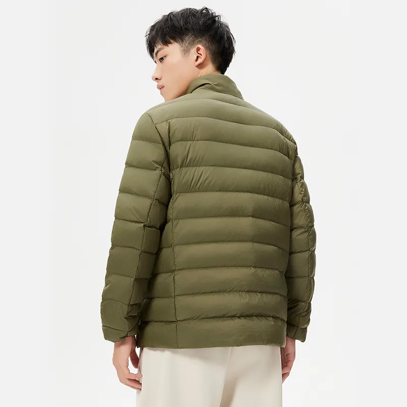 PEAK Down Jackets Men Dark Green-4