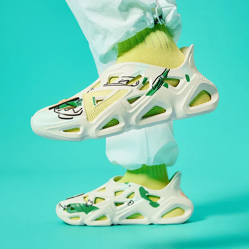 PEAK National Creativity Clogs Men's Milk Jade-7