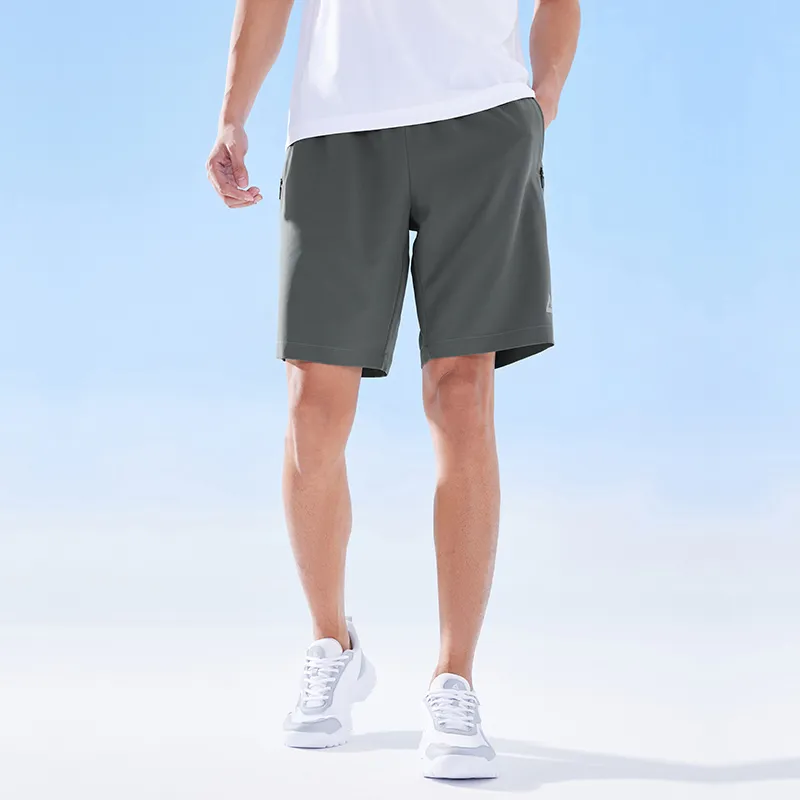 PEAK Sports Shorts Men Gray-6