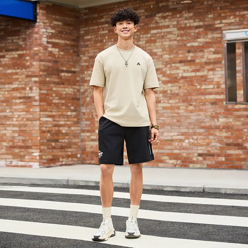 PEAK RIGHT Series Casual Shorts Unisex Black-2