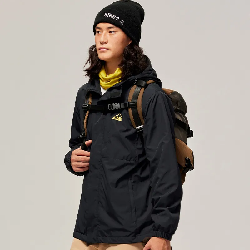 PEAK Trench Coats Men Black-3