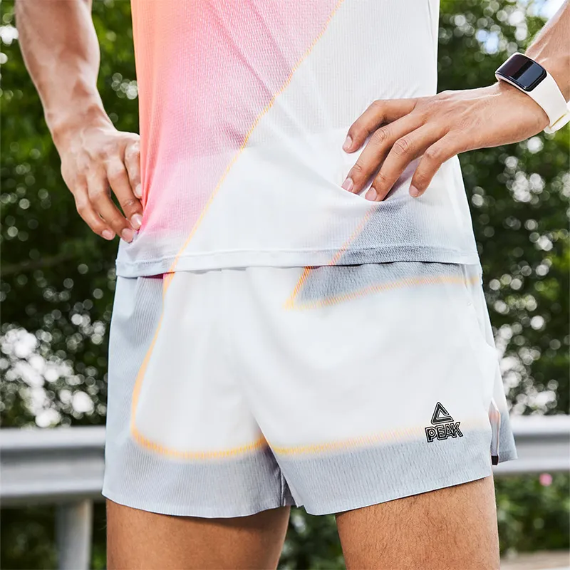 PEAK Casual Shorts Men's Autumn Orange-2
