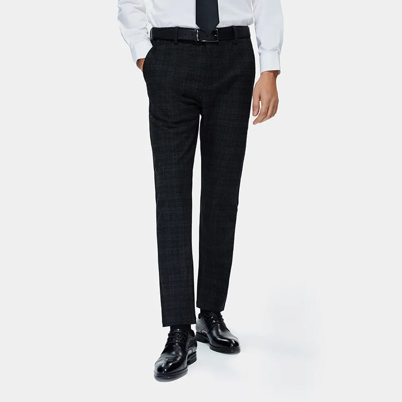 ZRO Suit Trousers Men Black-1