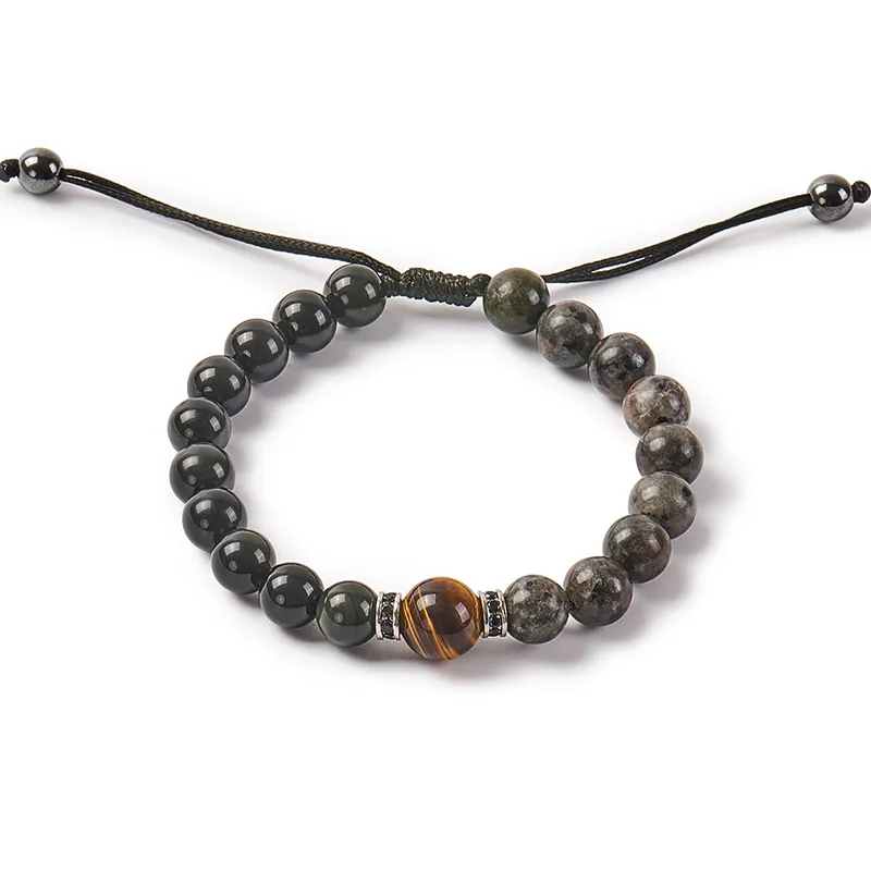 Topgirl Obsidian Bracelets Men's-2
