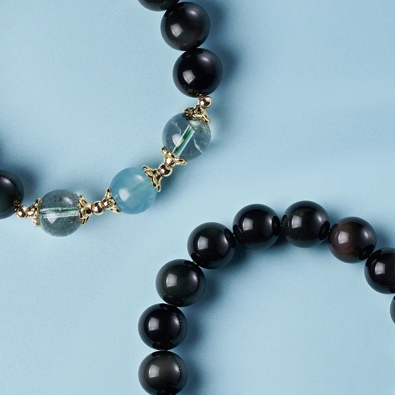 Topgirl Obsidian Bracelets Unisex-3