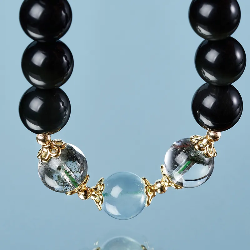 Topgirl Obsidian Bracelets Unisex-4