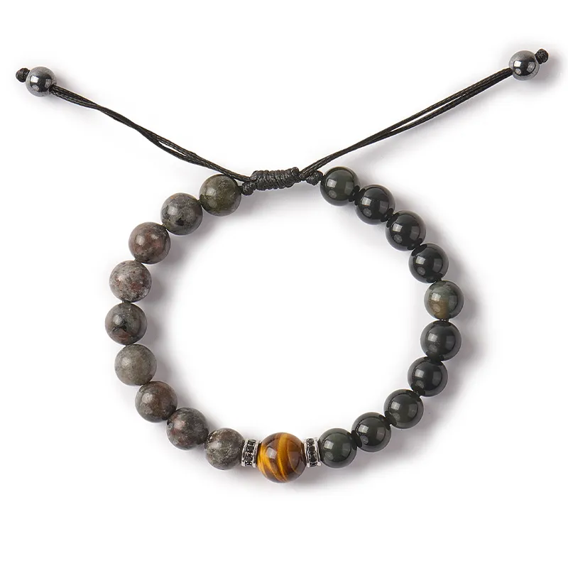 Topgirl Obsidian Bracelets Men's-1