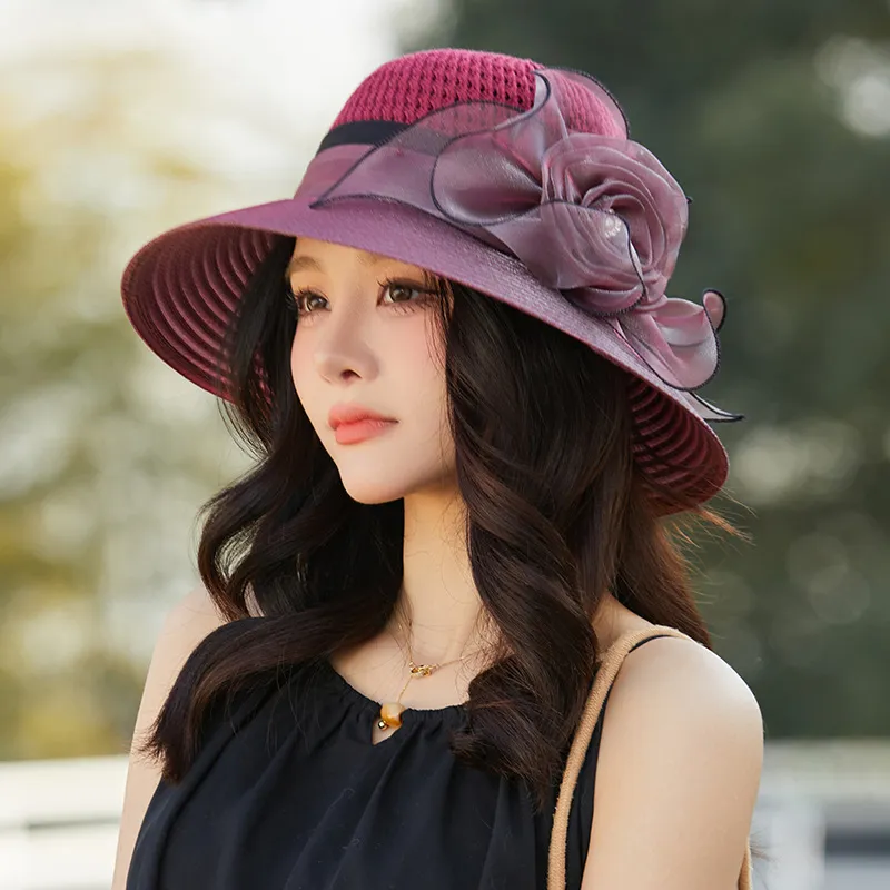 Ainingxue Polyester Bucket Hats Women's-11