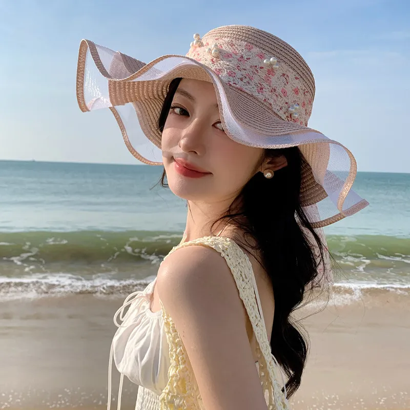 Ainingxue Paper Sun Protection Hats Women's-5