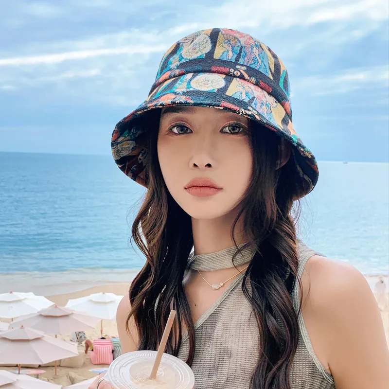Ainingxue Polyester Bucket Hats Women's-7