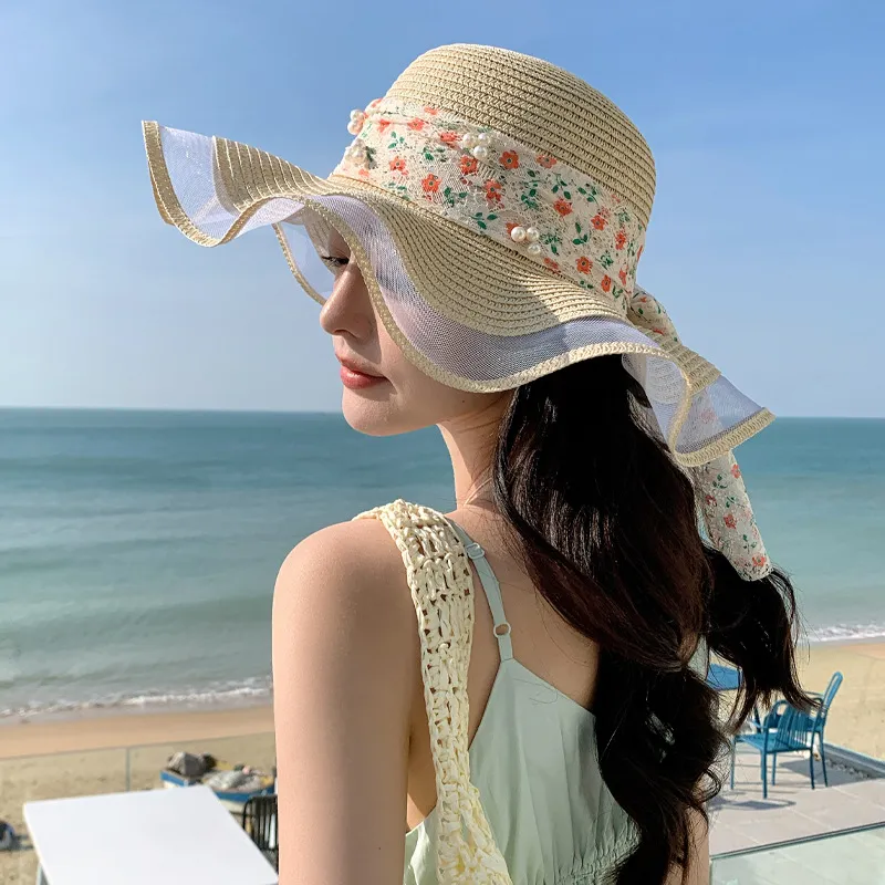 Ainingxue Paper Sun Protection Hats Women's-9