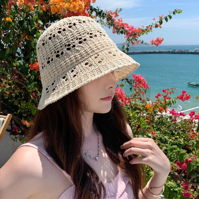 Ainingxue Polyester Bucket Hats Women's-5