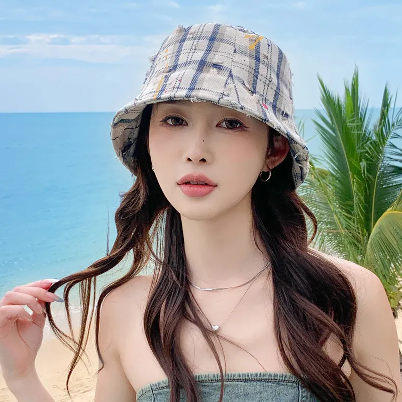 Ainingxue Polyester Bucket Hats Women's-4