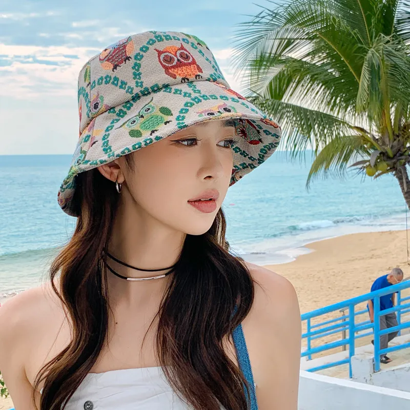 Ainingxue Polyester Bucket Hats Women's-5