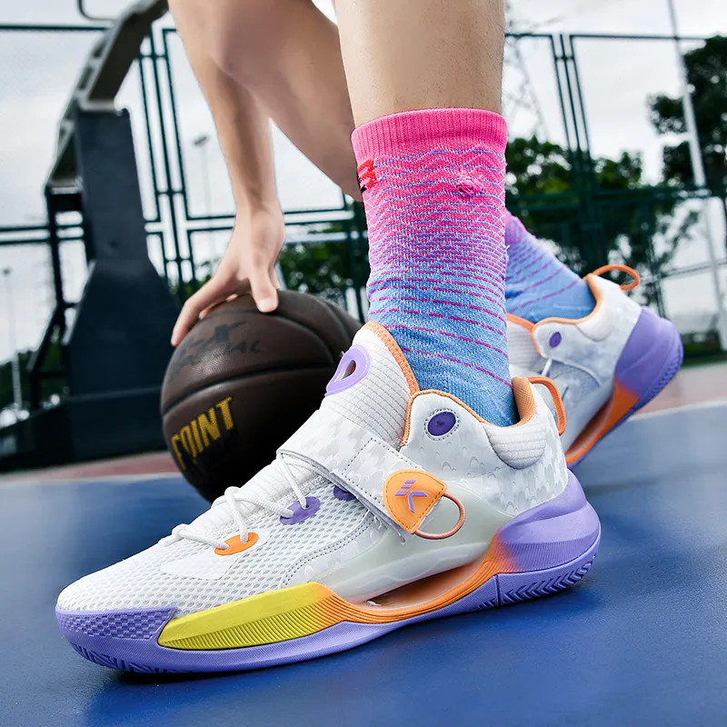 TONYBEAR Abrasion Resistant Low Top Basketball Shoes Unisex-23