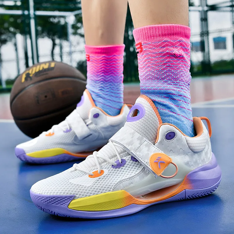 TONYBEAR Abrasion Resistant Low Top Basketball Shoes Unisex-22