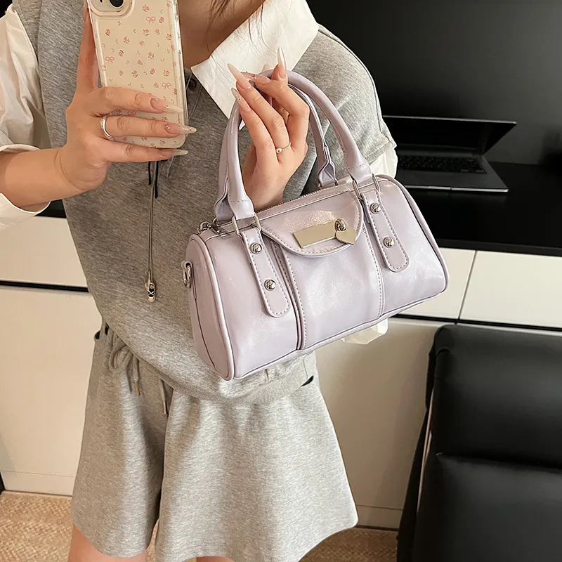 DCLOUD PU One Shoulder Handbag Regular Women's Multicolor-11