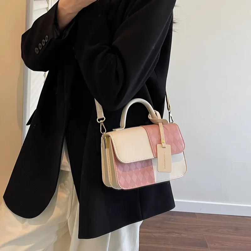 DCLOUD PU Handbag Women's Multicolor-12
