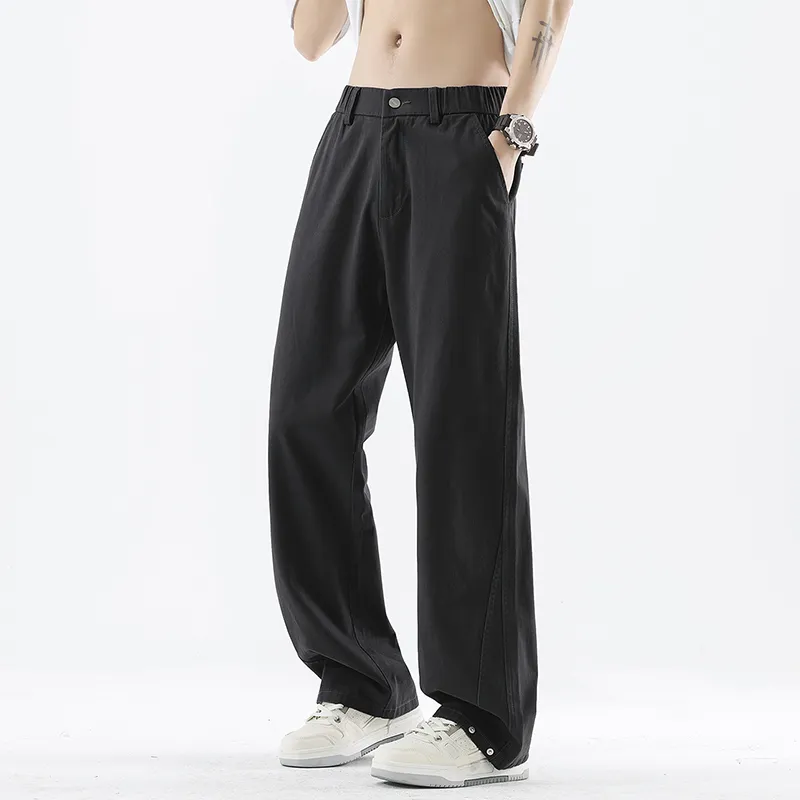 BENGEN Casual Pants Unisex-4