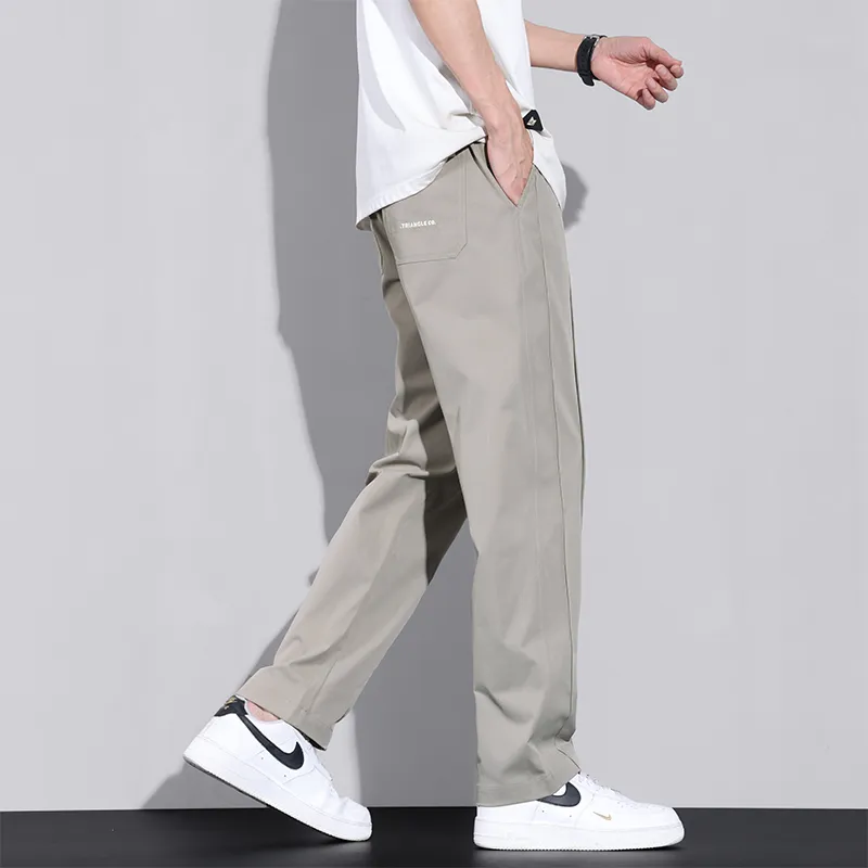 BENGEN Casual Pants Unisex-13