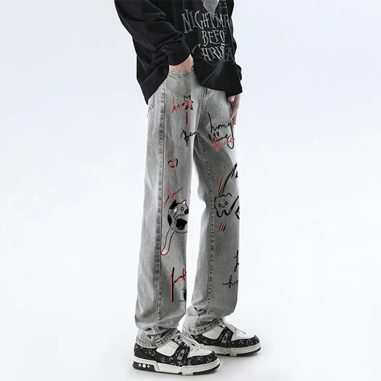 BENGEN Jeans Unisex-16