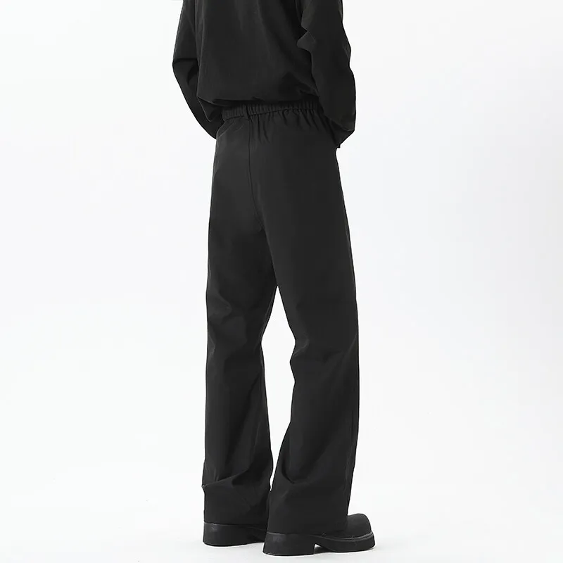 BENGEN Suit Trousers Unisex Black-2