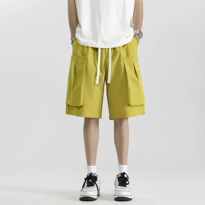 BENGEN Casual Shorts Men-2