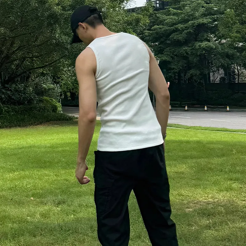 BENGEN Tank Tops Unisex-11