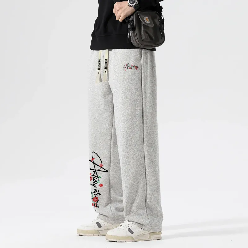 BENGEN Casual Pants Unisex-5