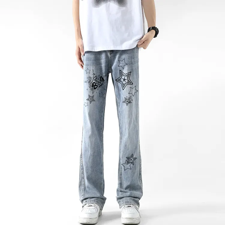 BENGEN Jeans Unisex-17