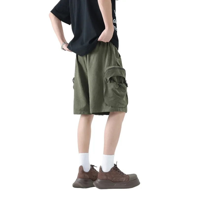 BENGEN Casual Shorts Unisex-1