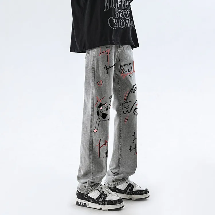 BENGEN Jeans Unisex-17