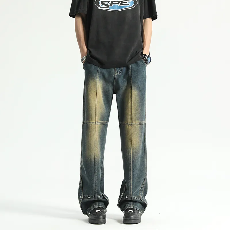 BENGEN Jeans Spring Summer Unisex-25