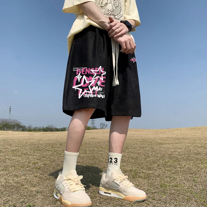 BENGEN Casual Shorts Unisex-3
