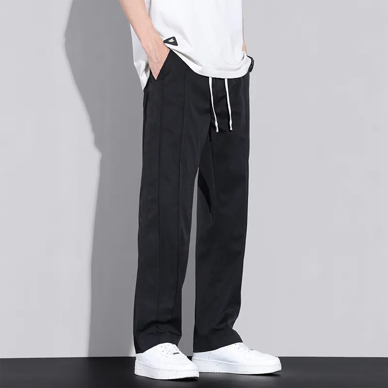 BENGEN Casual Pants Unisex-5