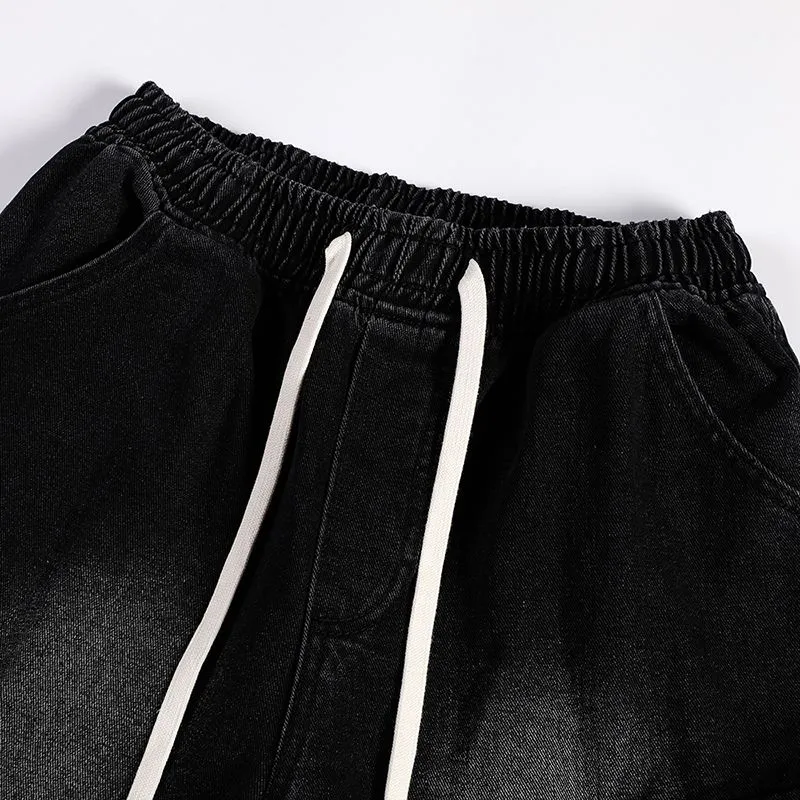 BENGEN Denim Shorts Unisex-6