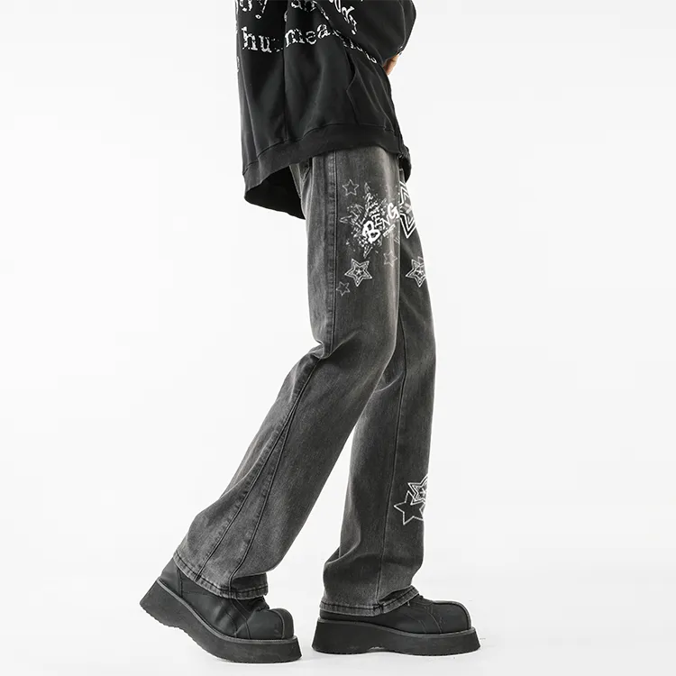 BENGEN Jeans Unisex-22