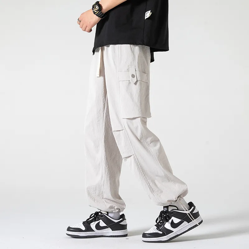 BENGEN Casual Pants Unisex-11