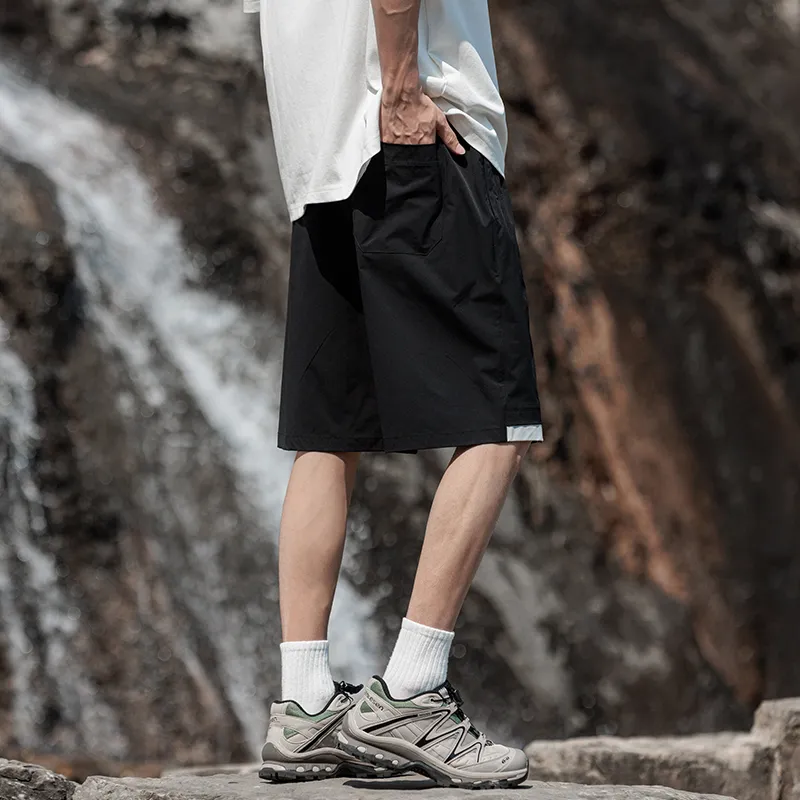 BENGEN Casual Shorts Unisex-3