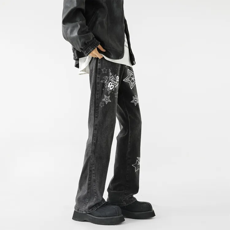BENGEN Jeans Unisex-20