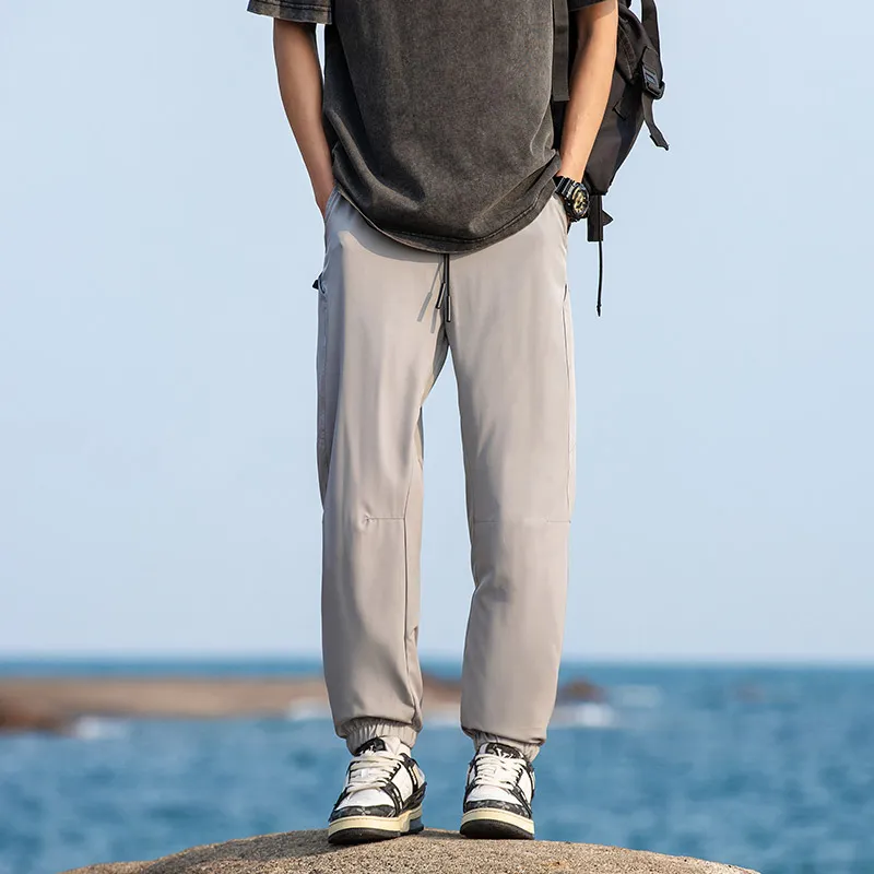 BENGEN Casual Pants Unisex-14