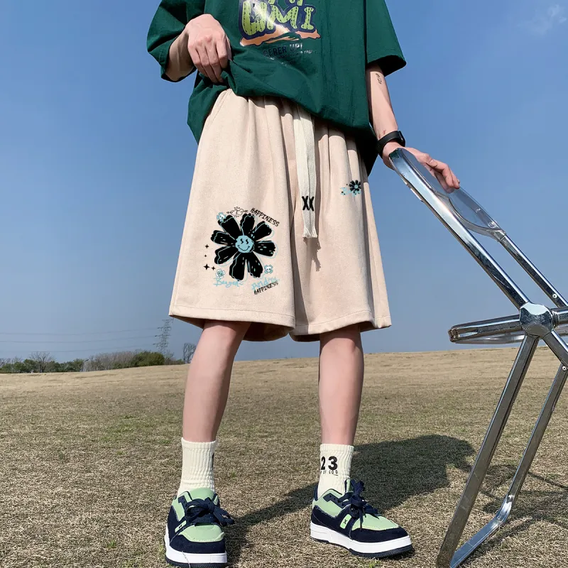 BENGEN Casual Shorts Unisex-7