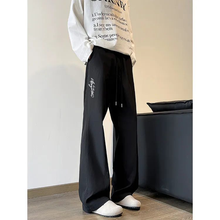 BENGEN Casual Pants Unisex-11