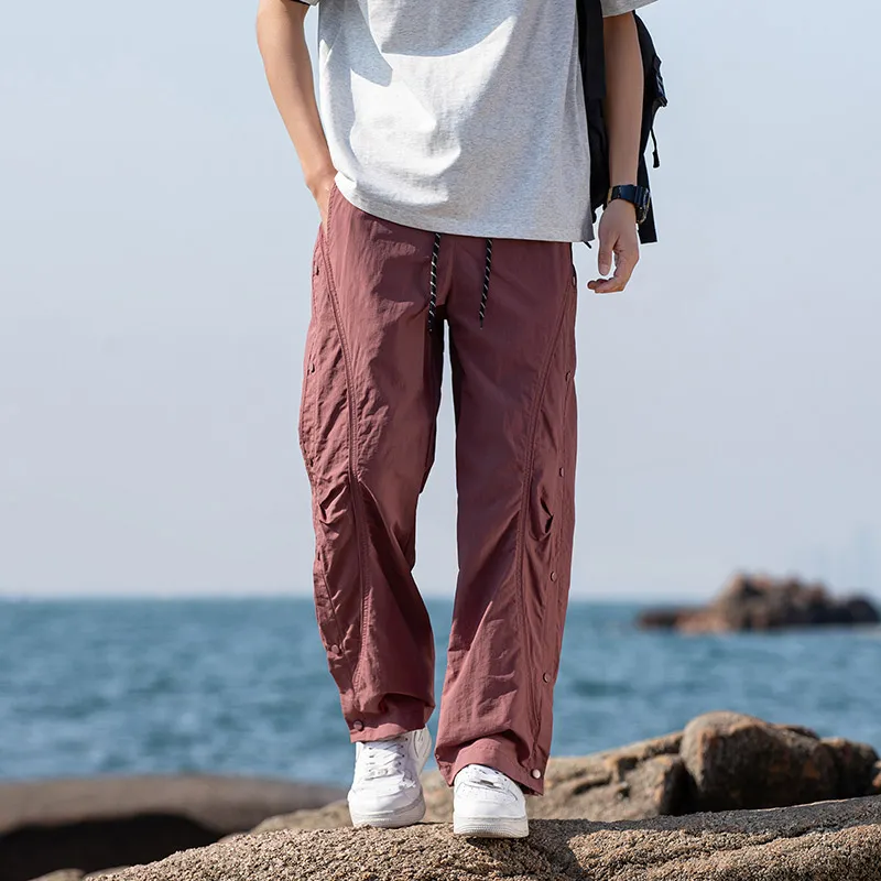 BENGEN Casual Pants Unisex-2