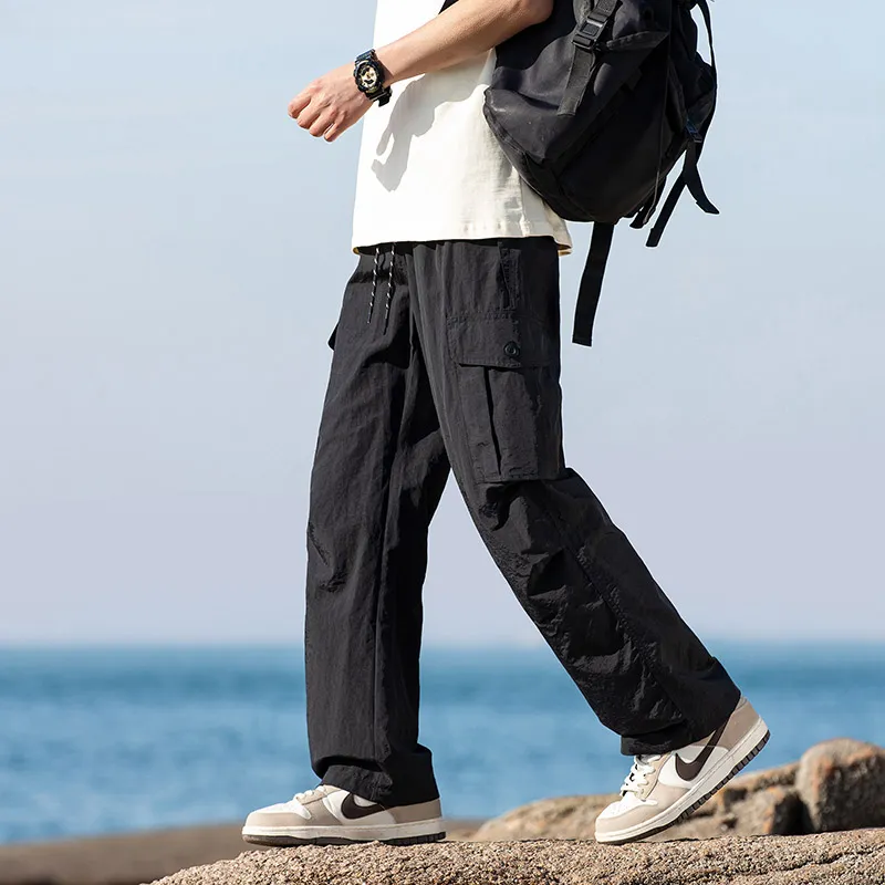 BENGEN Casual Pants Unisex-6