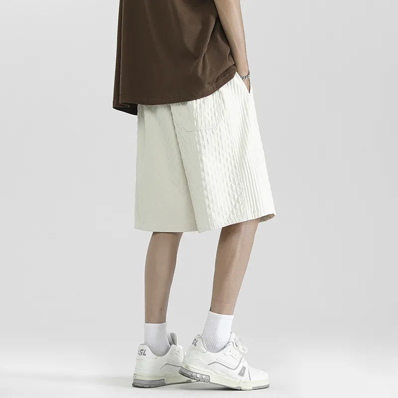 BENGEN Casual Shorts Men-10