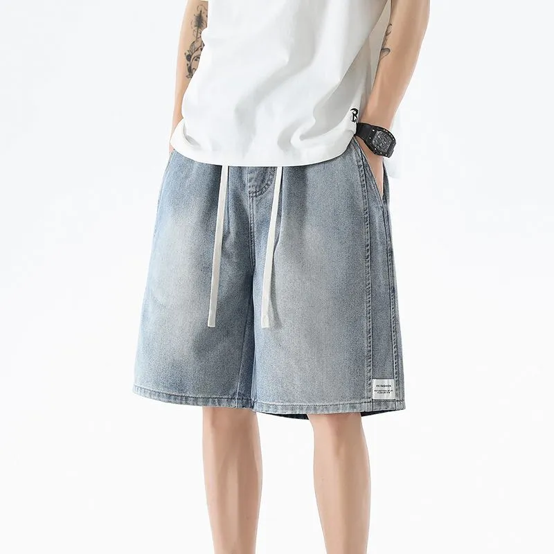 BENGEN Denim Shorts Unisex-7