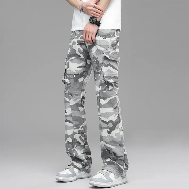 BENGEN Jeans Unisex Camouflage-3